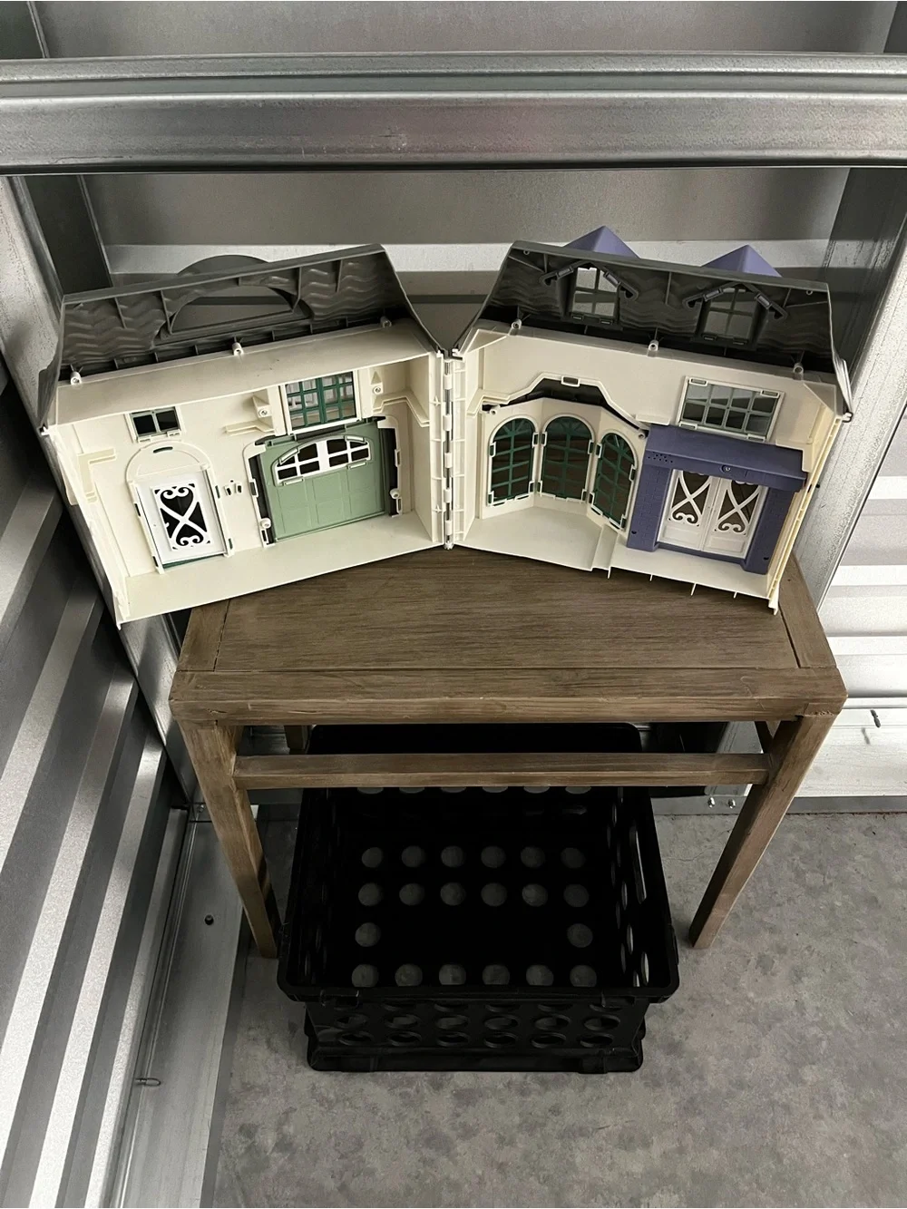 Vintage Calico Critters Green Hill House Dollhouse Sylvanian Families HA-35
